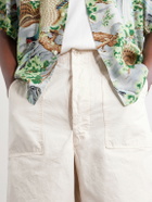 OrSlow - Summer Fatigue Straight-Leg Cotton Shorts - Neutrals