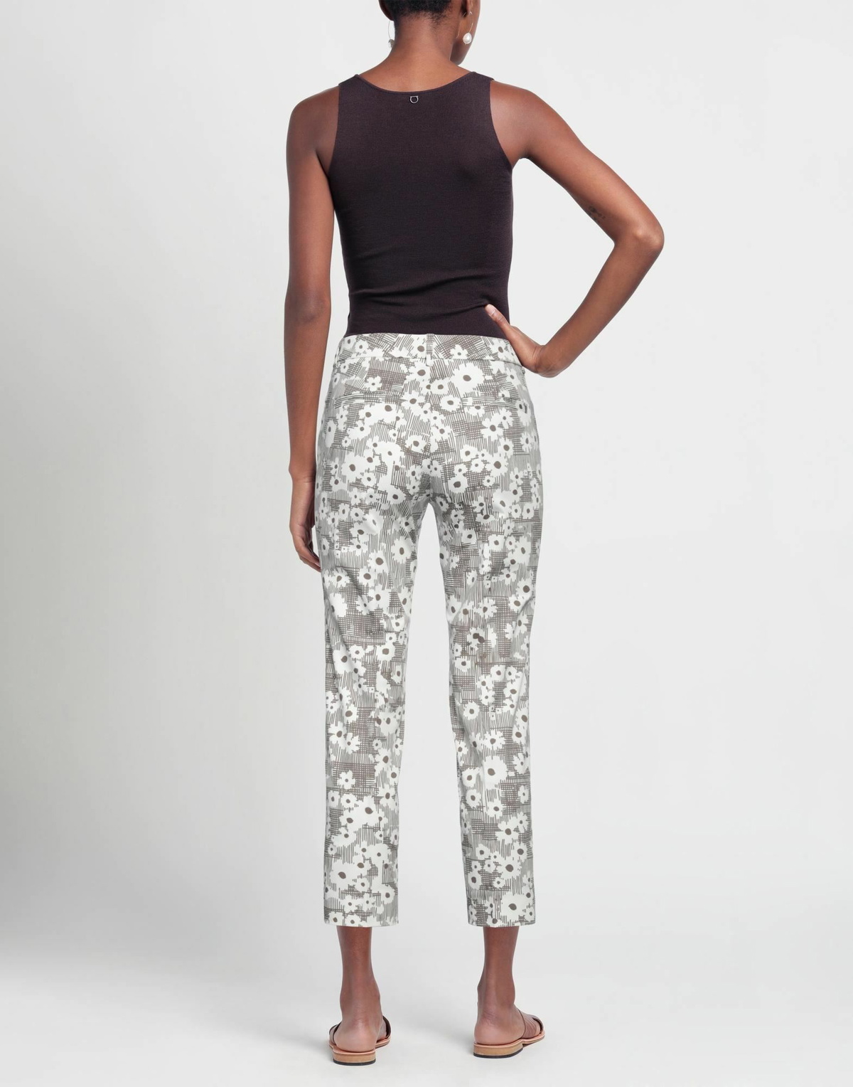 Peserico Womens Pants Dark in Brown