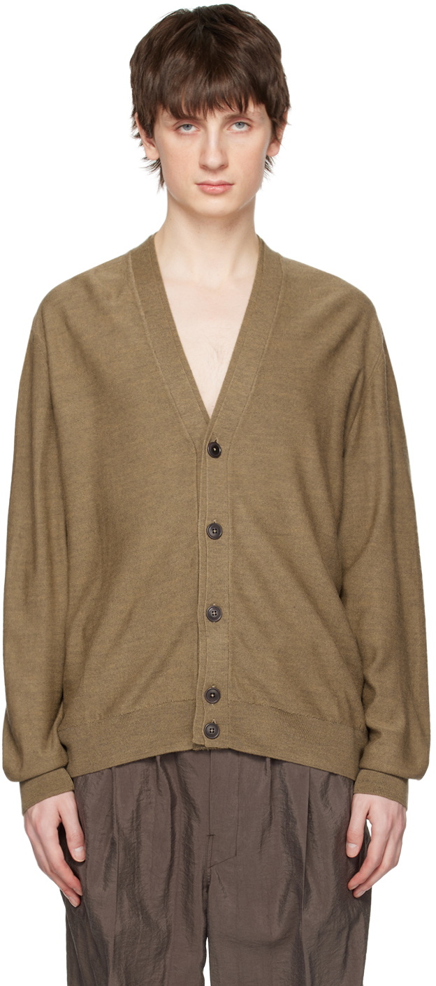 LEMAIRE Beige Twisted Cardigan Lemaire