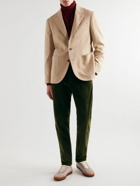 Boglioli - Straight-Leg Cotton-Corduroy Trousers - Green