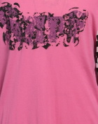 Erl Mens T-shirt Fuchsia