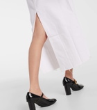 Citizens of Humanity Circolo Reworked denim maxi skirt