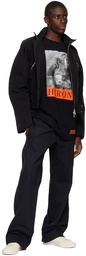 Heron Preston Black Cotton T-Shirt