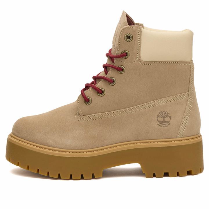 Photo: Timberland Women's 6" Waterproof Boot in Taupe Suede