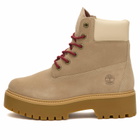 Timberland Women's 6" Waterproof Boot in Taupe Suede