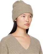 LISA YANG Taupe 'The Stockholm' Beanie
