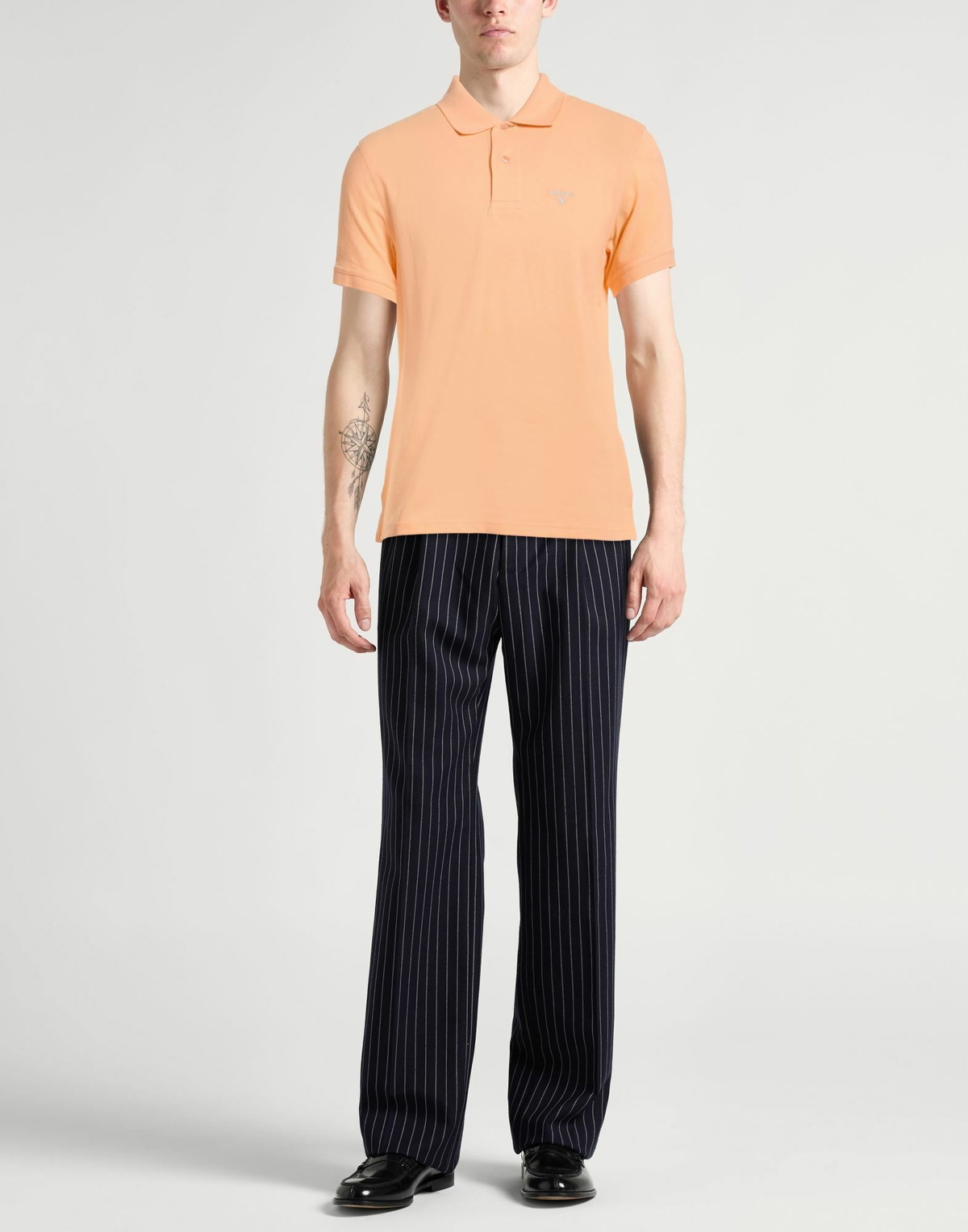 Barbour Mens Polo shirt Apricot