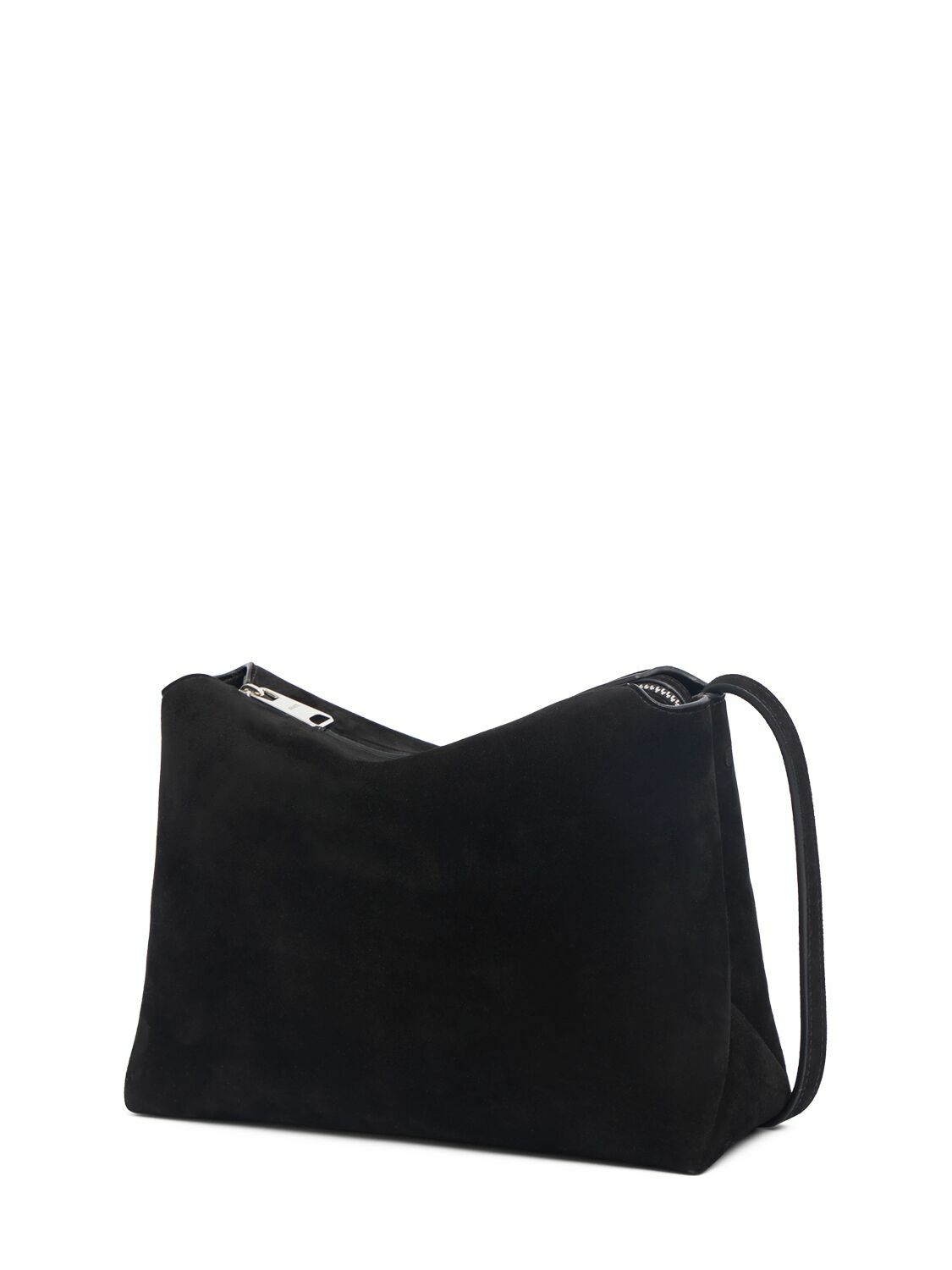 KHAITE Medium Lina Suede Crossbody Bag Khaite