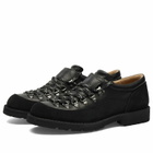 Fracap Men's MA187 Commando Sole Low Hiking Shoe Presented by END. in Black