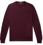 Tod's - Merino Wool Sweater - Burgundy