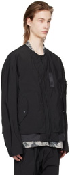 meanswhile Black Paper Touch 4Way Reversible Jacket