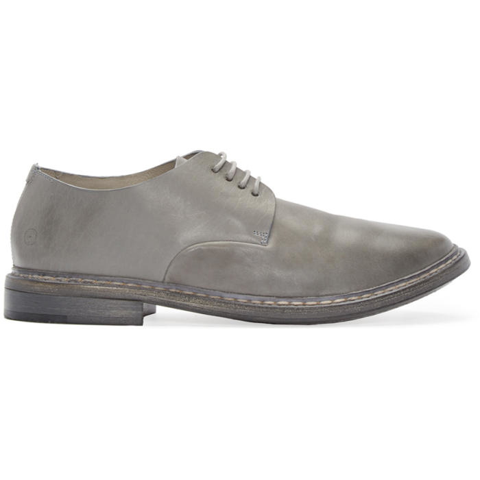 Photo: MarsÃ¨ll Grey Leather Calce Derbys