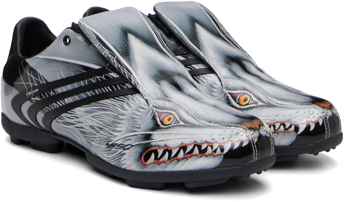Y-3 Gray F50 Beast Sneakers