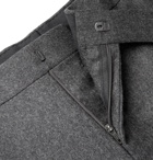 Richard James - Slim-Fit Wool-Flannel Trousers - Gray