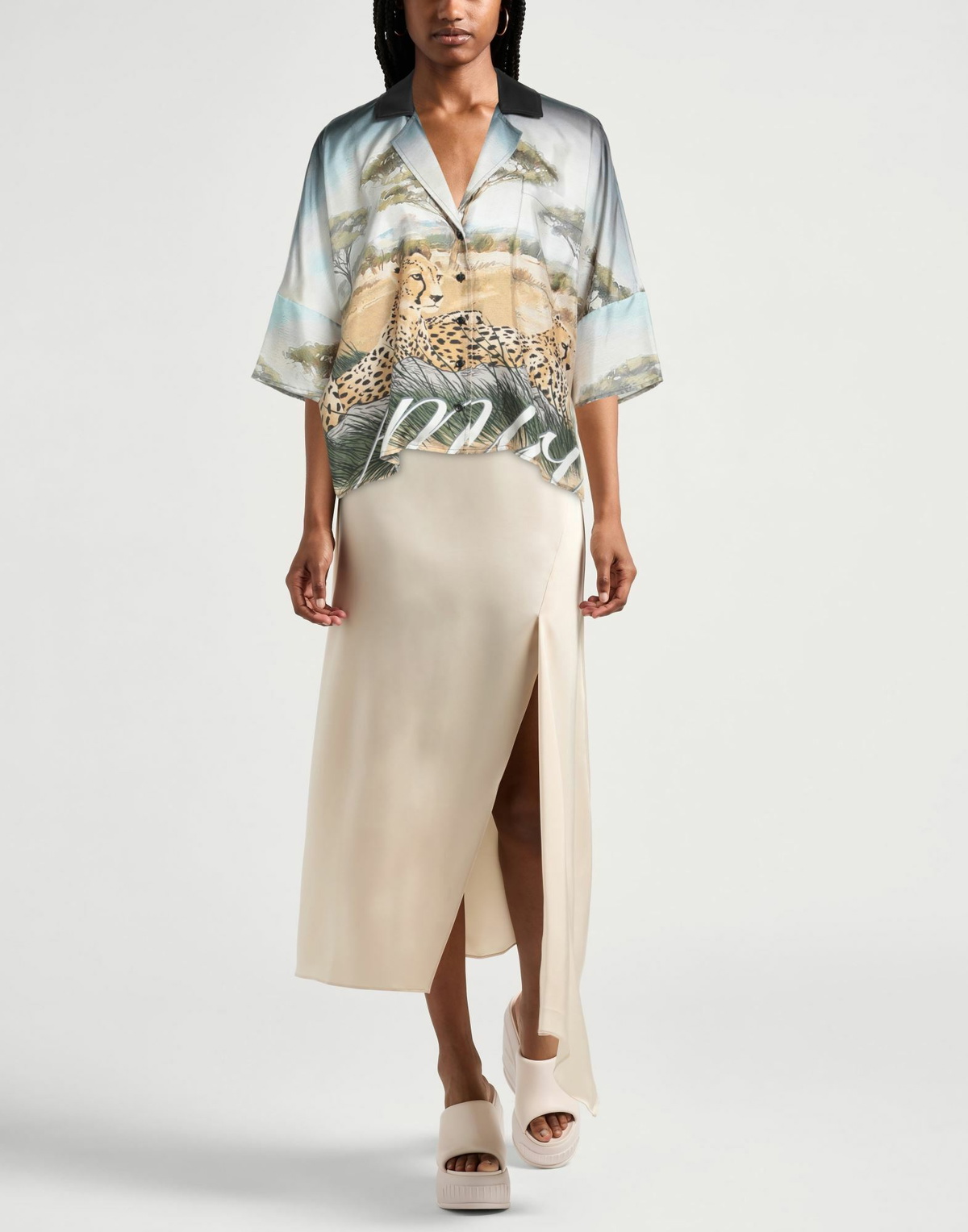 Amiri Womens Shirt in Light grey