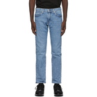 Levis Made and Crafted Blue Selvedge 511 Slim Jeans