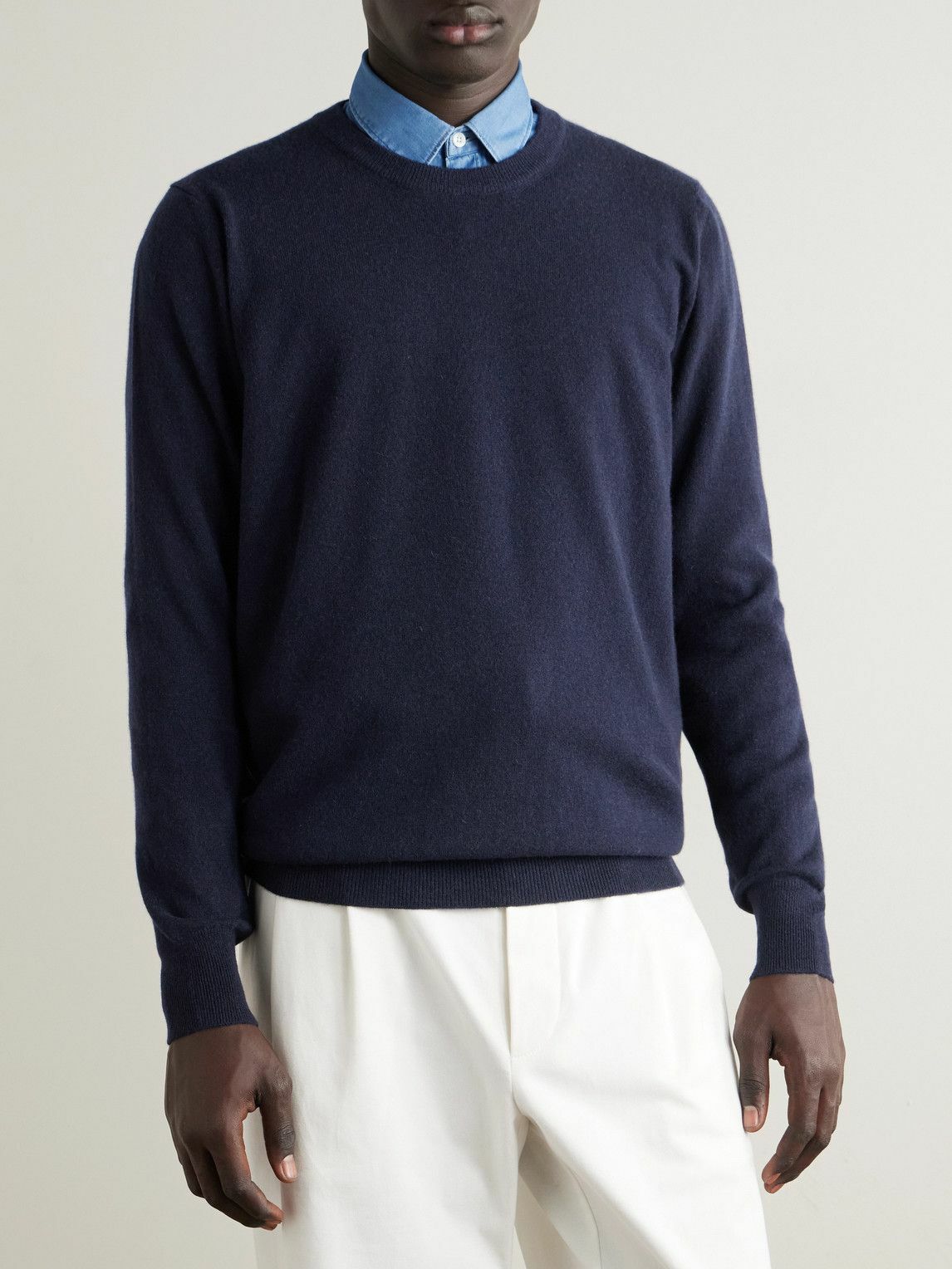 Ghiaia Cashmere - Cashmere Sweater - Blue
