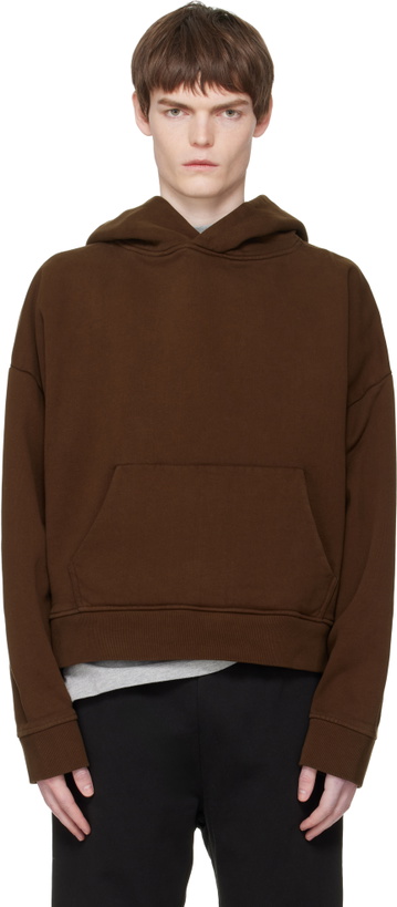 Photo: Entire Studios Brown Heavy Hoodie