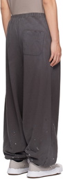 Maison MIHARA YASUHIRO Gray Painted Sweatpants
