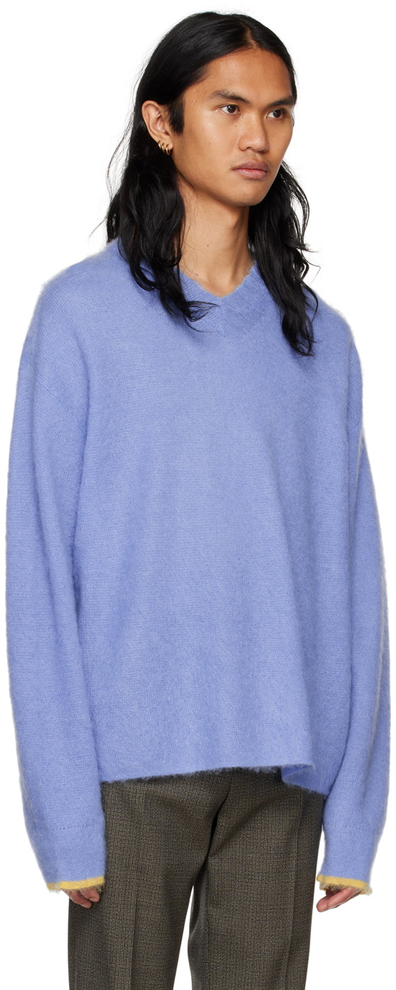 ZANKOV Blue Zenya Sweater