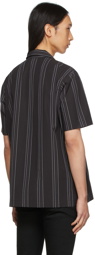 Han Kjobenhavn Black Summer Striped Shirt