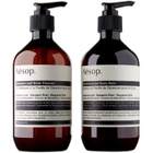 Aesop Geranium Leaf Body Care Duet Set, 500 mL