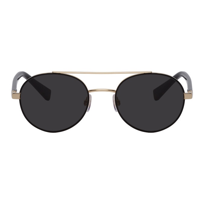 Photo: Dolce and Gabbana Gold Less Is Chic Sunglasses