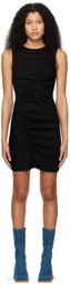 WYNN HAMLYN Black Orchid Minidress