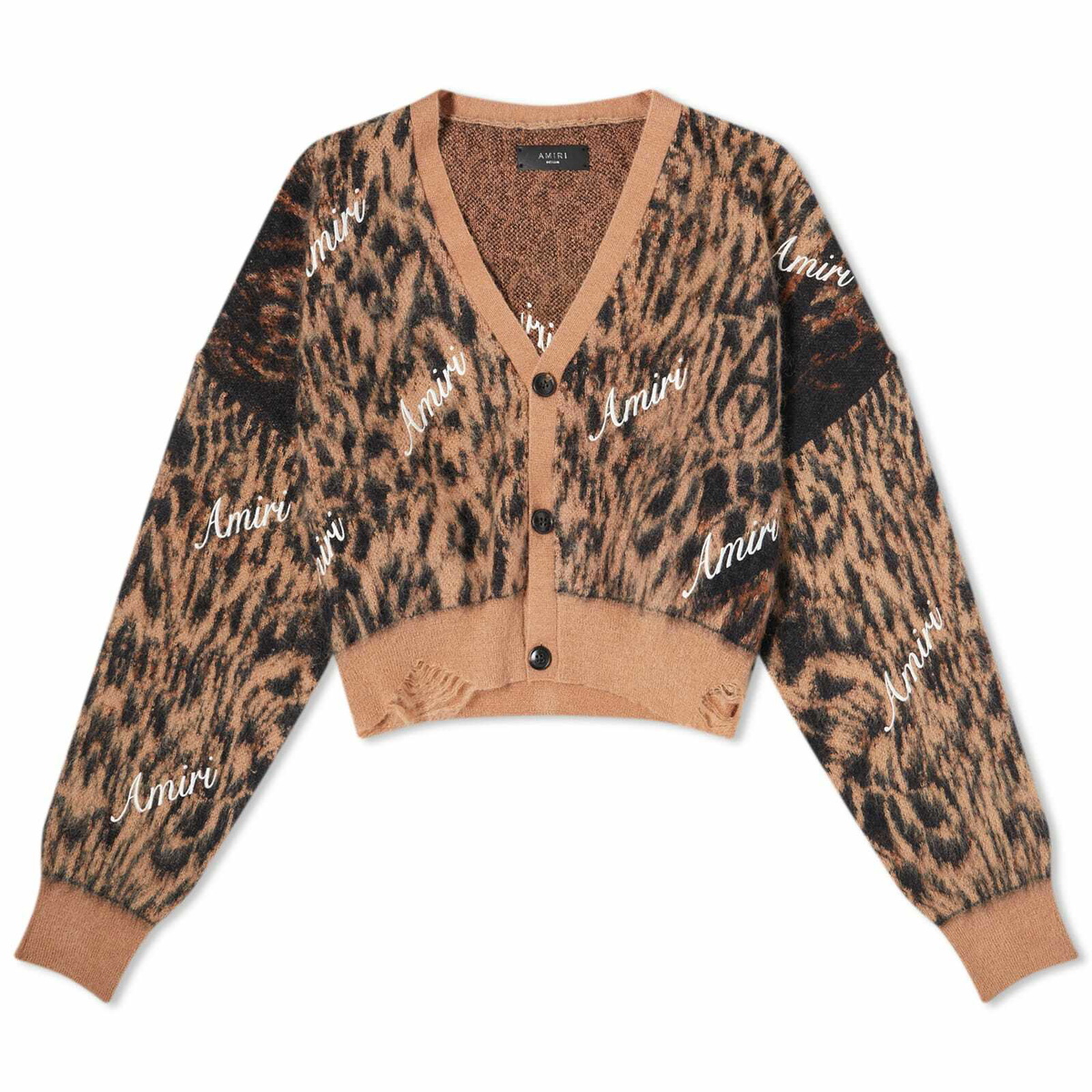 Womens on sale cheetah cardigan