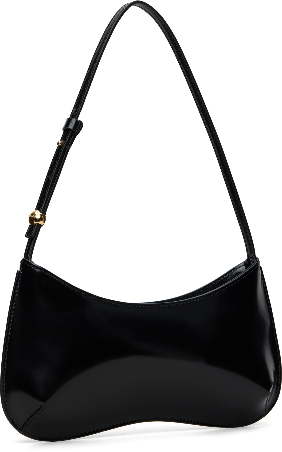 JACQUEMUS Black 'The Bisou' Bag
