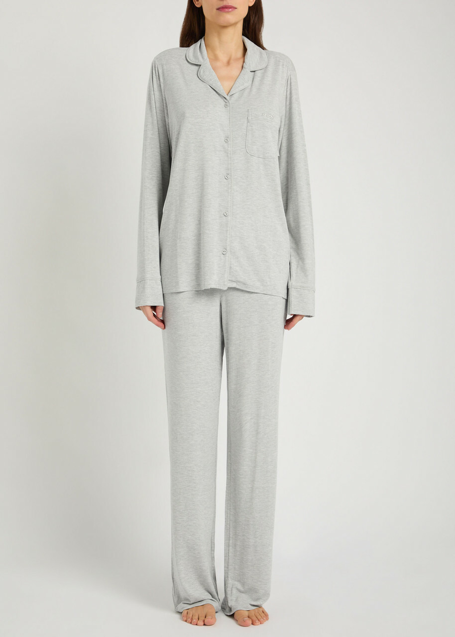 Skims Jersey Pyjama set Grey