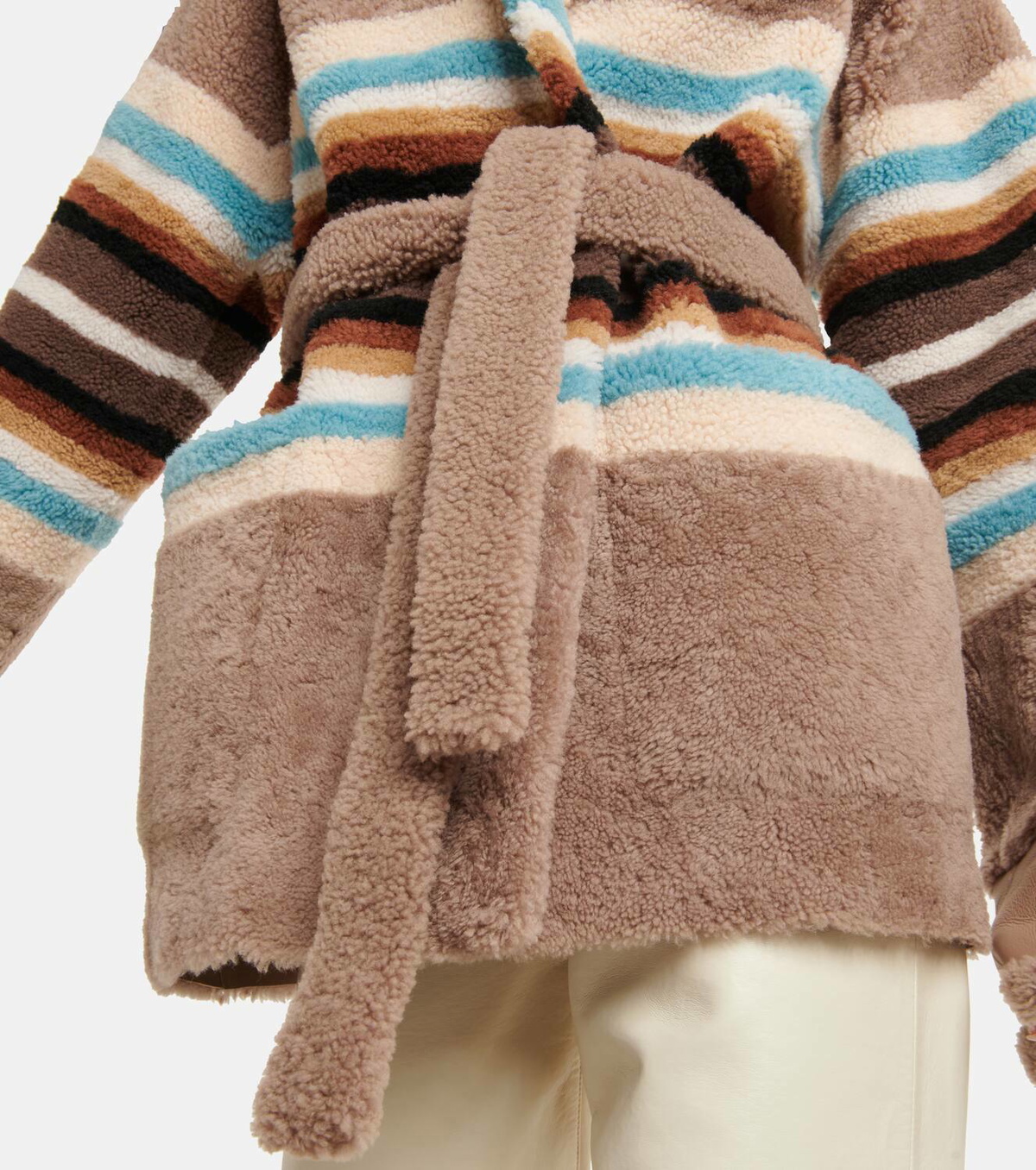 Blancha Shearling cardigan