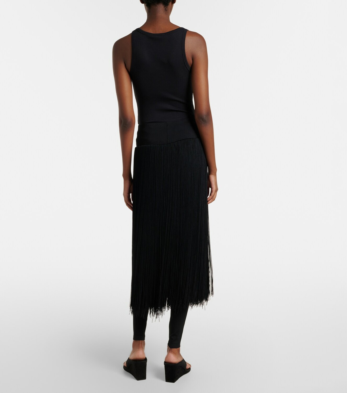 Alaïa Fringed leggings