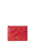 GUCCI - Gg Marmont Leather Credit Card Case