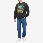 Versace Men's City Lights Crew Sweat in Black/Print