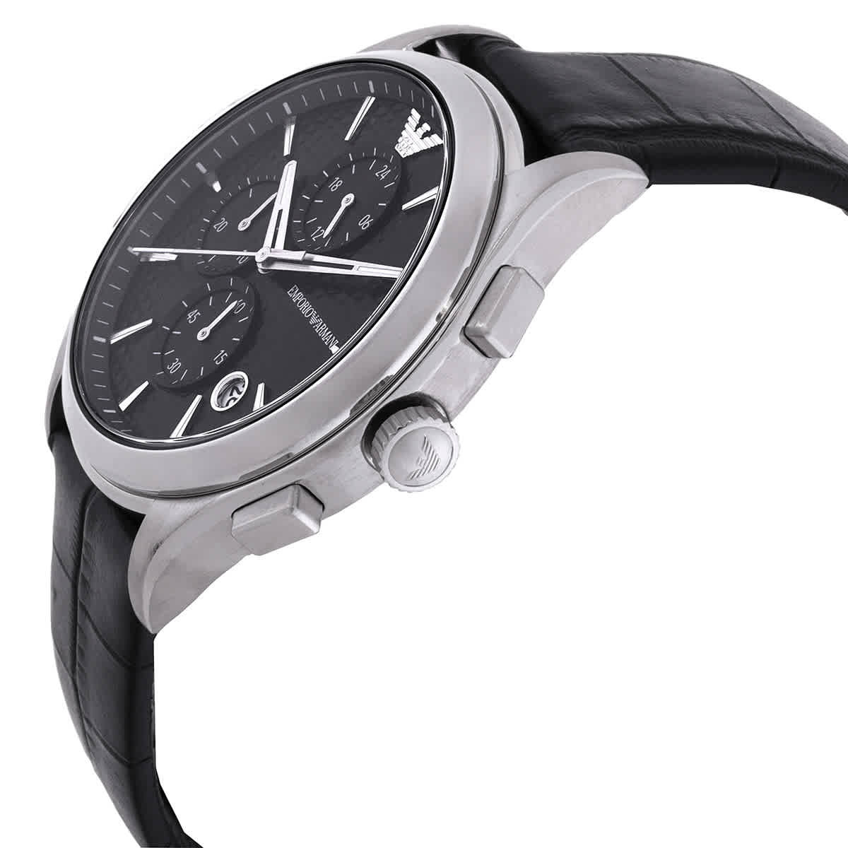 Emporio Armani Chronograph Quartz Black Dial Mens Watch AR11530