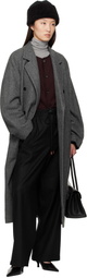LE17SEPTEMBRE Navy Drawstring Easy Wool Trousers