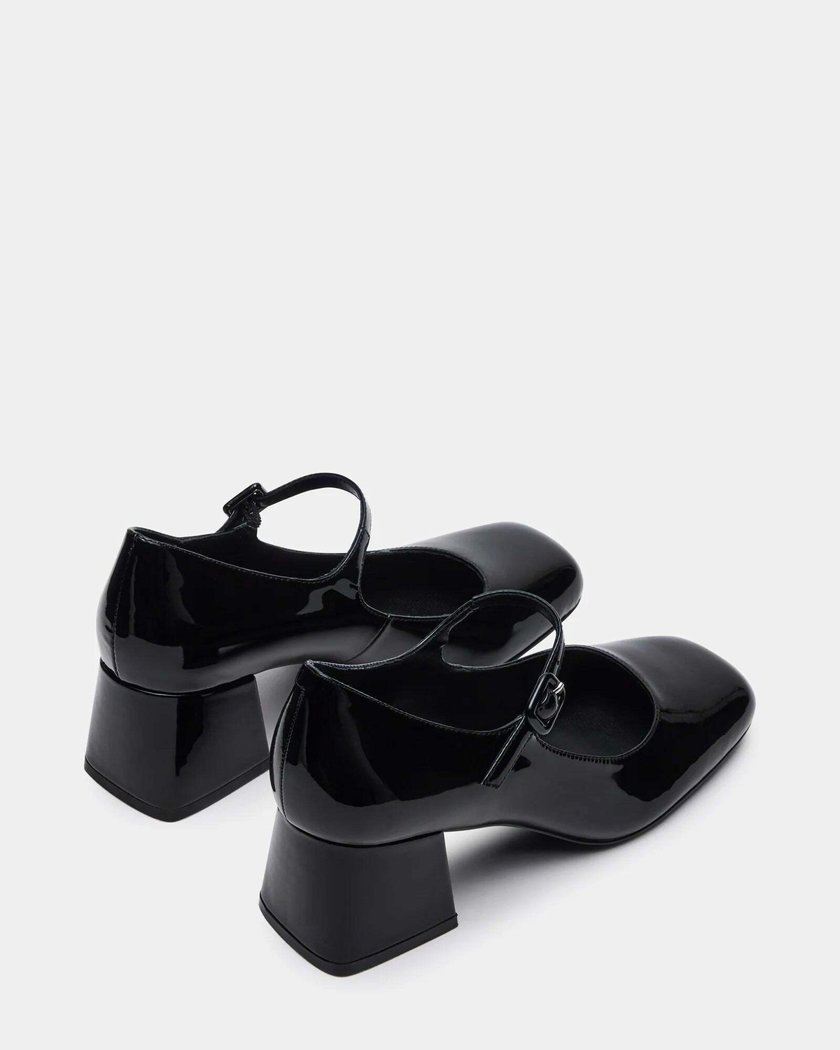 Steve Madden Darcey Heels in Black Patent