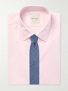 Paul Smith - Slim-Fit Cutaway-Collar Cotton-Poplin Shirt - Pink