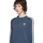 adidas Originals Blue 3-Stripes Sweatshirt