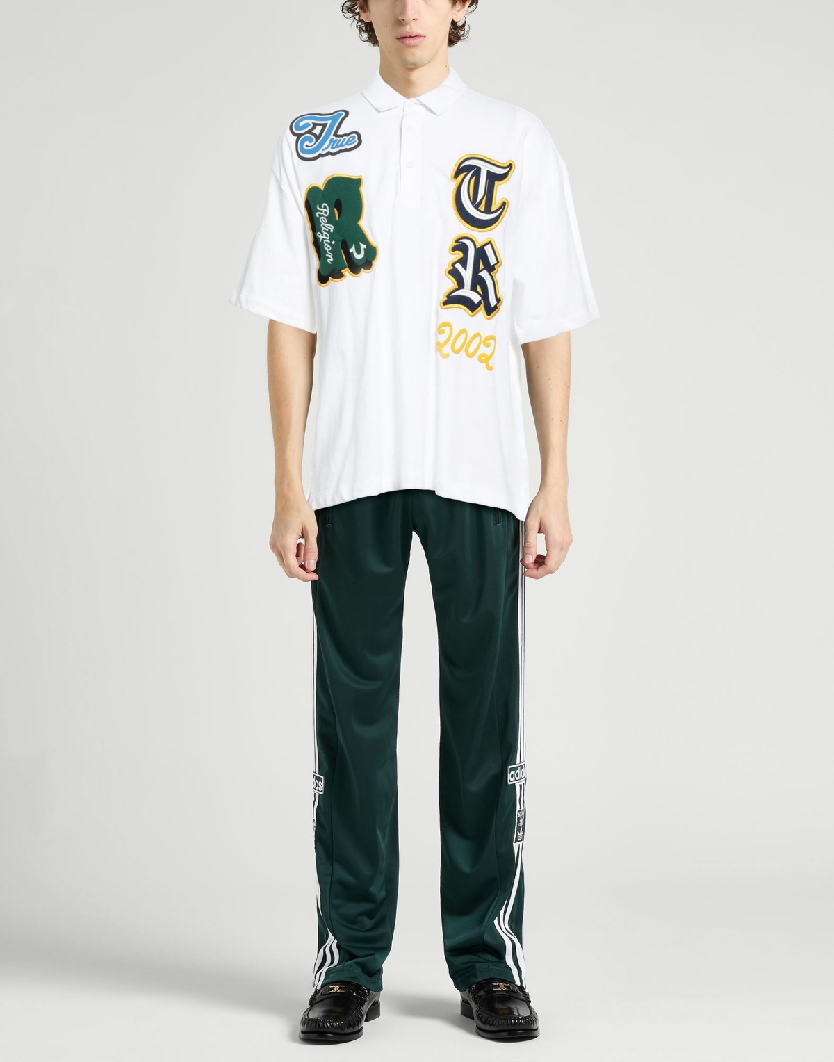 True Religion Mens Polo shirt in White