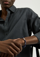 Tateossian Sodalite Beaded Bracelet Blue