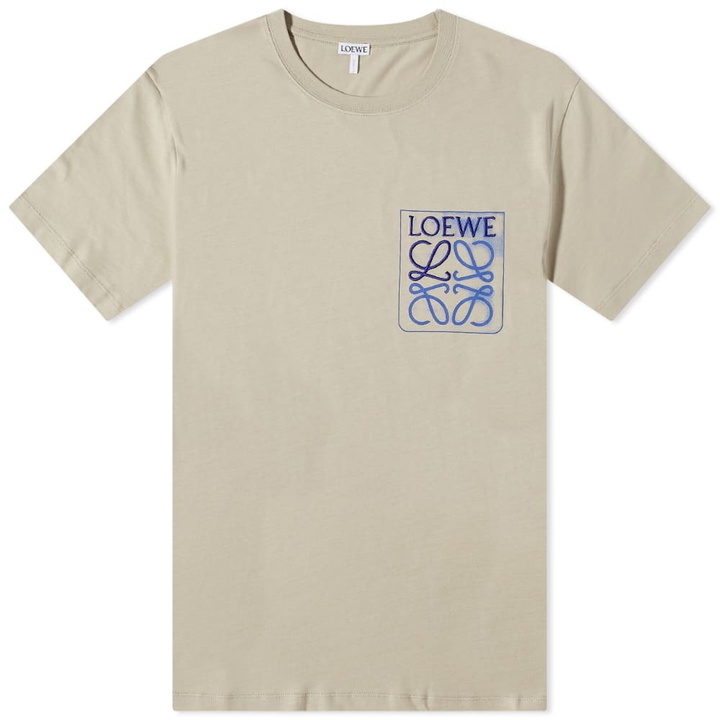 Photo: Loewe Anagram Fake Pocket Tee