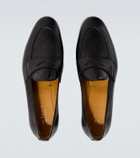 Kiton Leather penny loafers