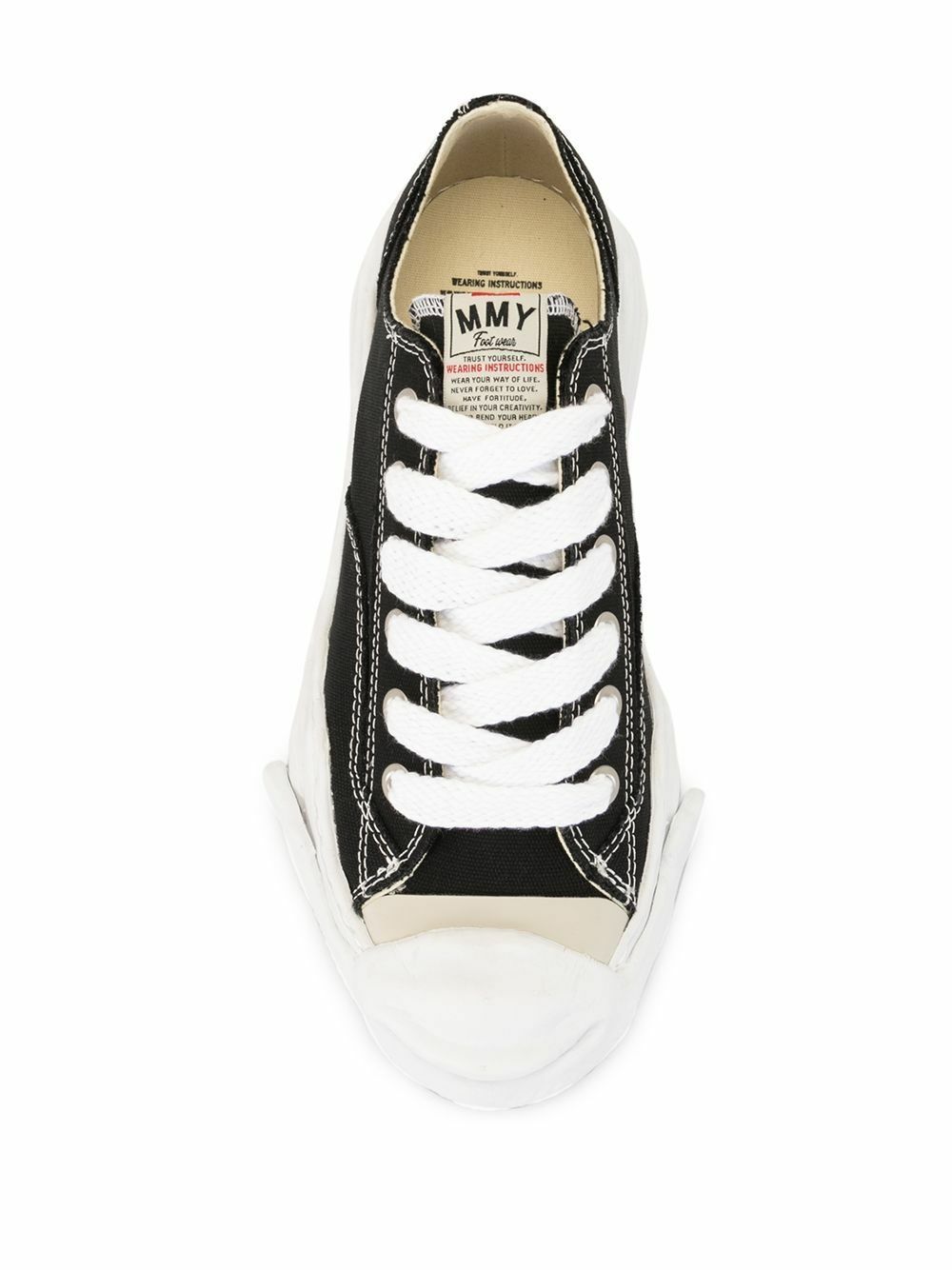 Maison MIHARA YASUHIRO Black Hank Chunky Sneakers