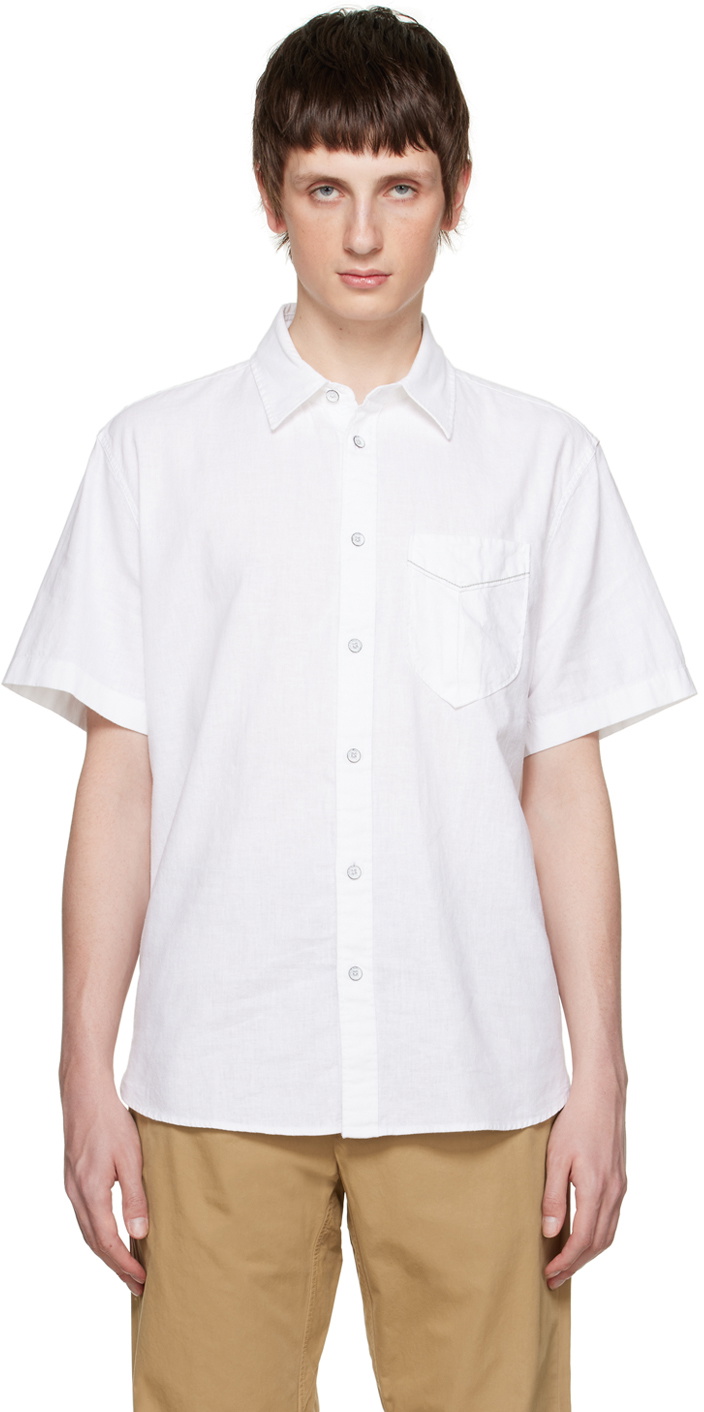 rag & bone White Arrow Shirt Rag and Bone