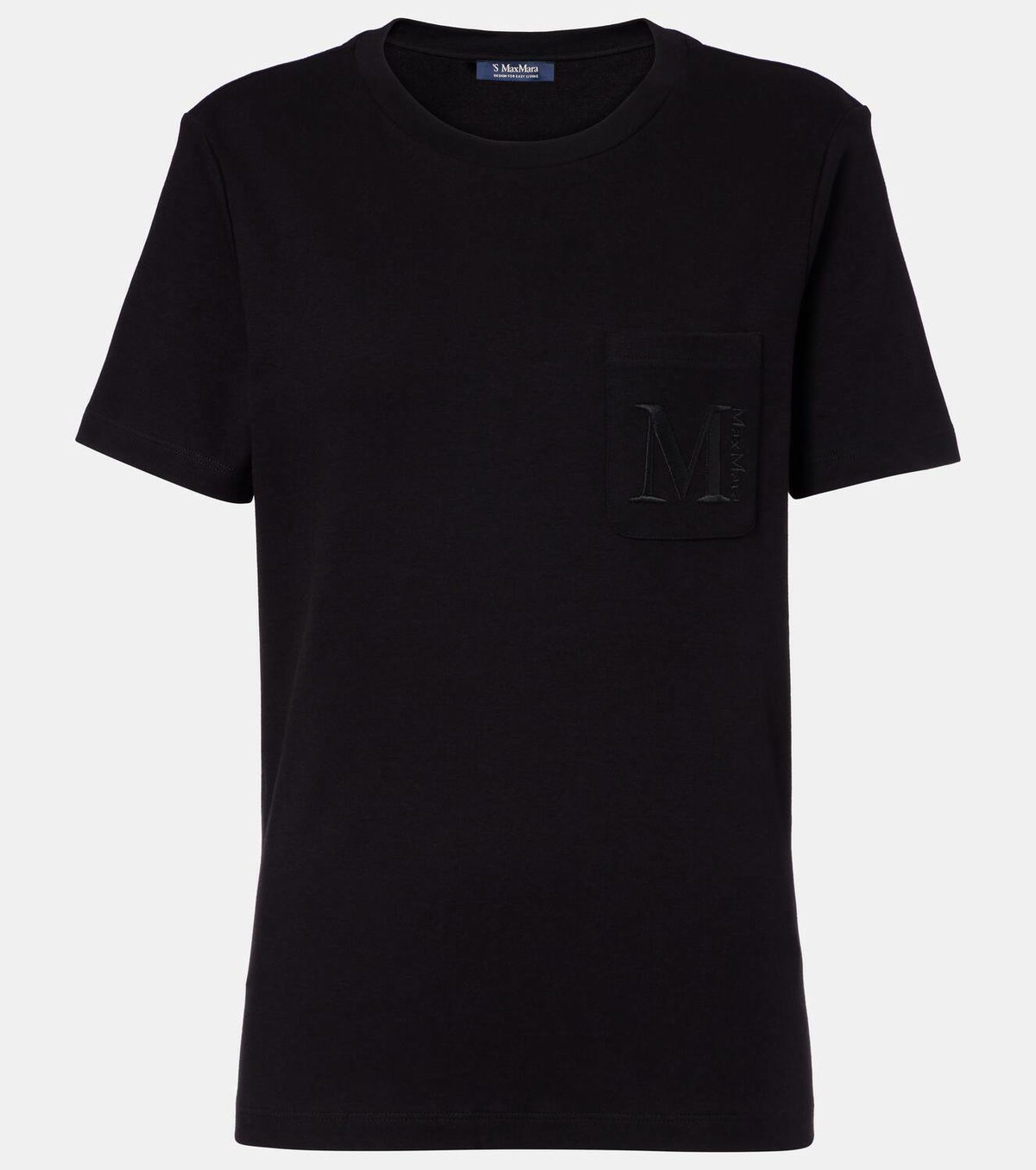 S Max Mara Madera embroidered cotton jersey T-shirt S Max Mara