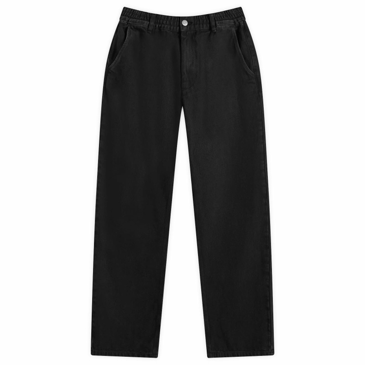 Photo: Foret Men's Clay Denim Pants in Washed Black