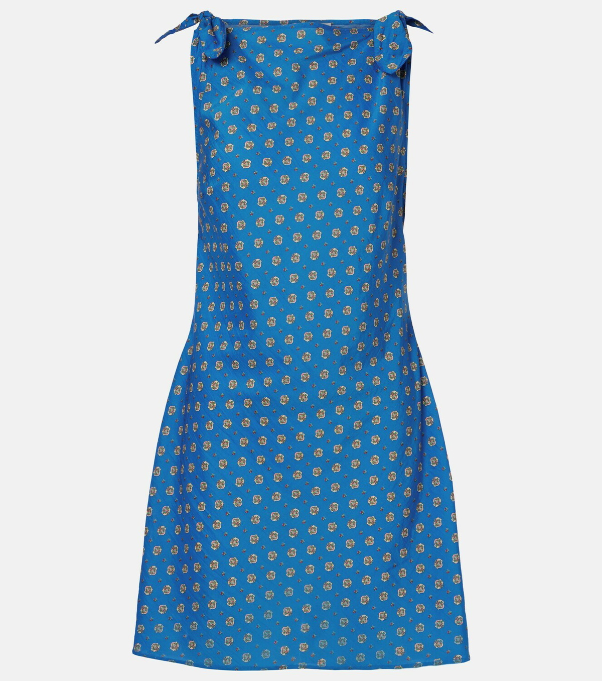 Dôen Maltina cotton and silk minidress