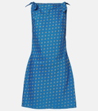 Dôen Maltina cotton and silk minidress